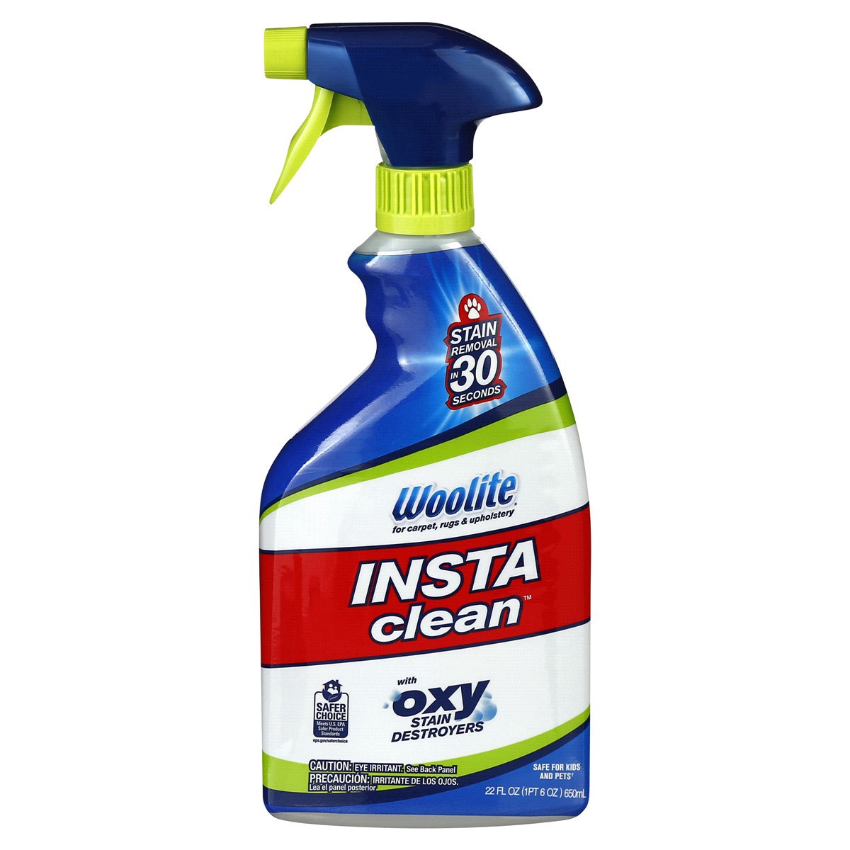 slide 1 of 5, Woolite Insta Clean with Oxy Stain Destroyers 22 fl oz, 22 fl oz