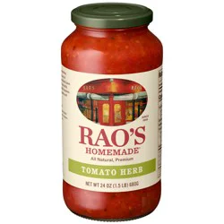 Rao's Homemade Homemade Tomato Herb Sauce 1 24 oz