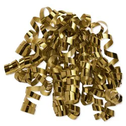 American Greetings Gold Curling Ribbon Gift Bow