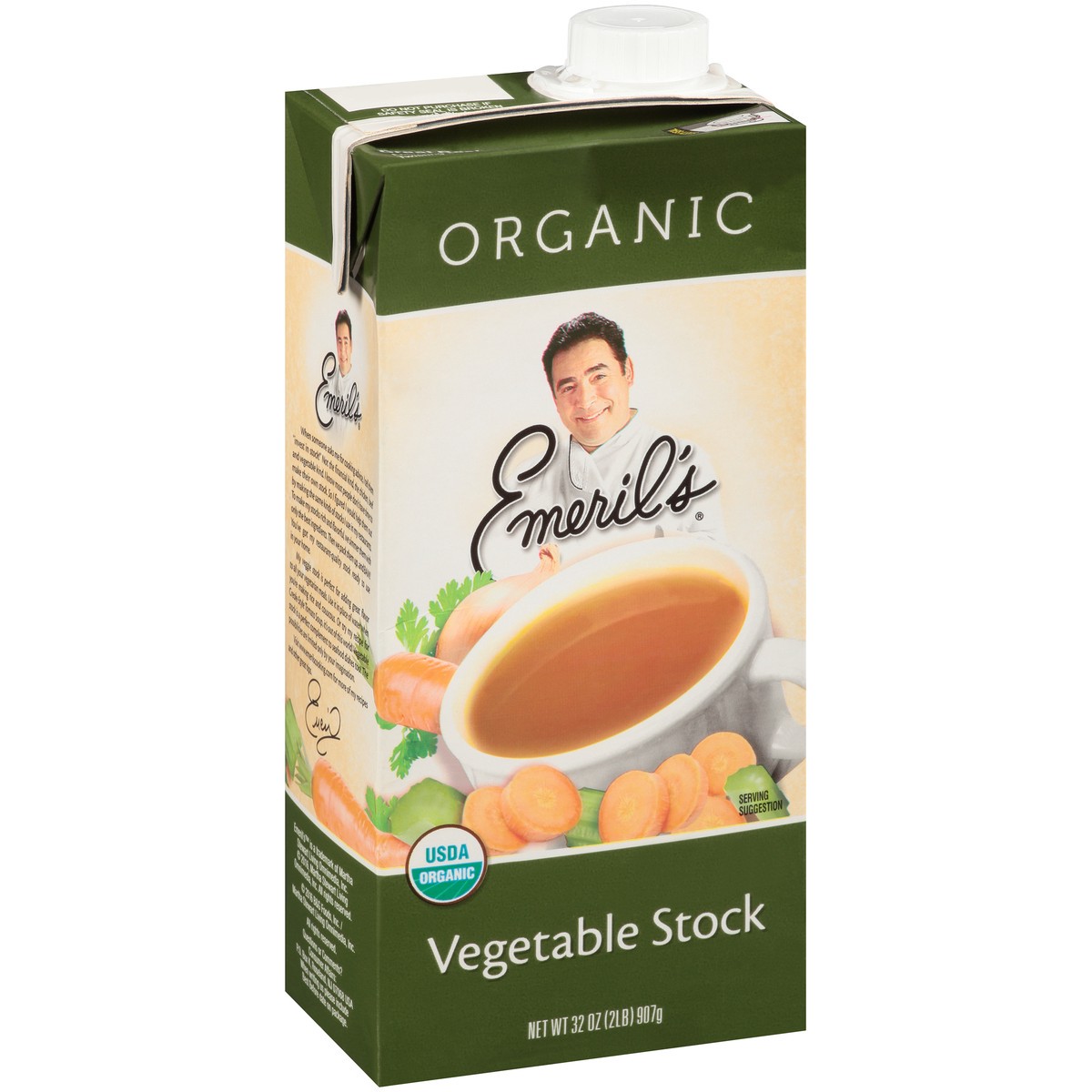 slide 2 of 9, Emeril's Stock Natural Vegetable, 32 oz