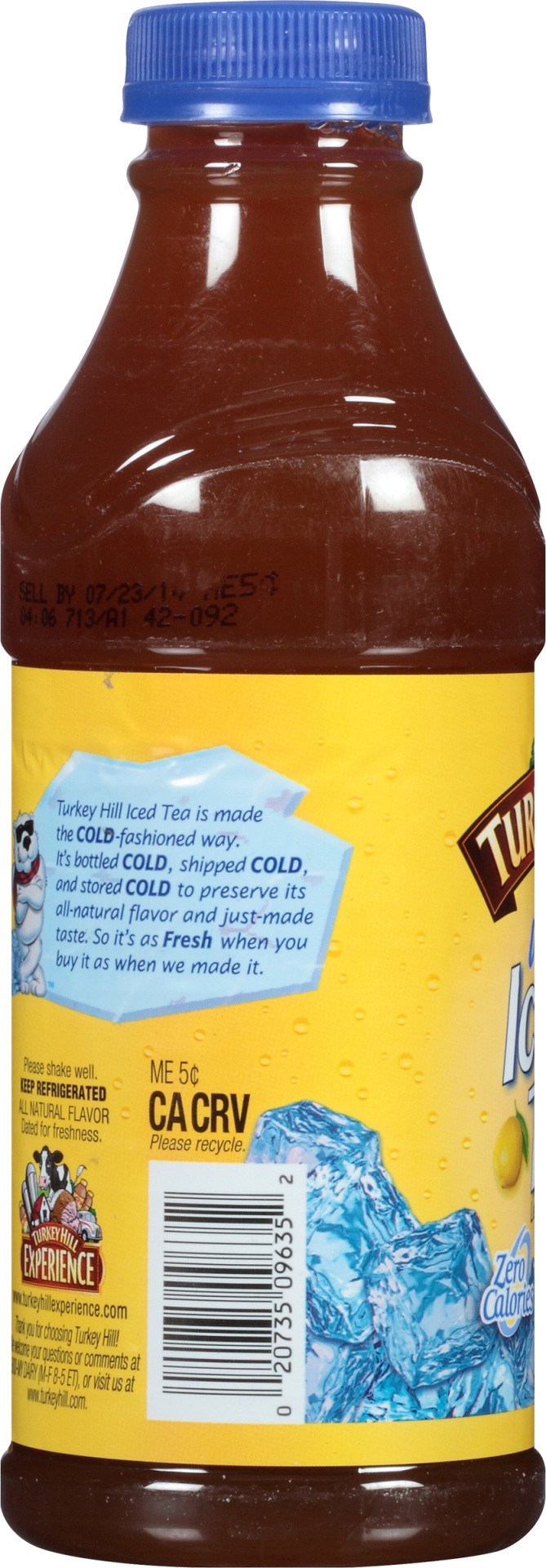 slide 6 of 6, Turkey Hill Diet Iced Tea 18.5 fl oz,