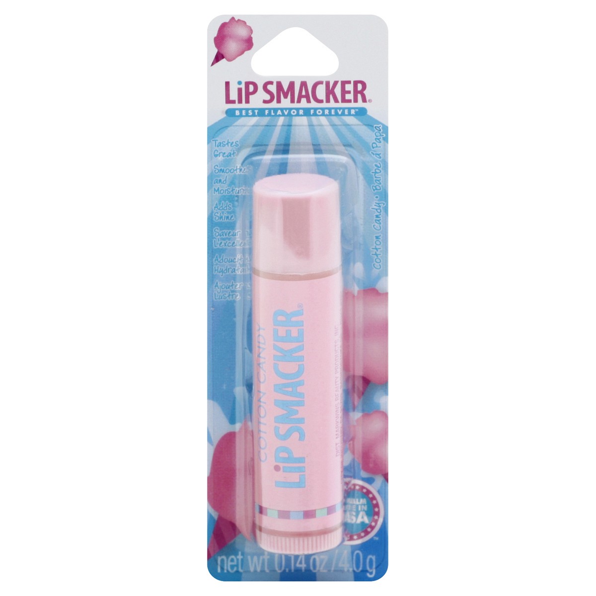 slide 4 of 12, Lip Smacker Cotton Candy Lip Balm 0.14 oz, 0.14 oz