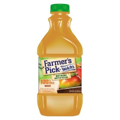 slide 1 of 1, Welch's Farmer's Pick Mango Juice - 46 fl oz, 46 fl oz