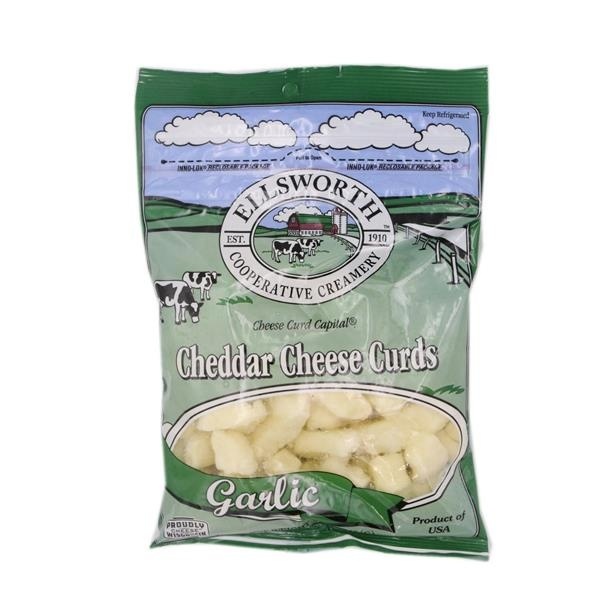 slide 1 of 1, Ellsworth Cooperative Creamery Cheese Curds Garlic, 16 oz