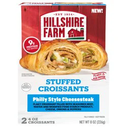 Hillshire Farm Philly Style Cheesesteak Stuffed Croissants, 2 ct