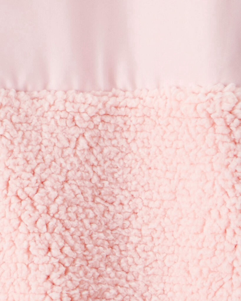 slide 2 of 2, Carter's Carters Girls Long-Sleeve Sherpa Jacket - Pink Pink 4, 1 ct