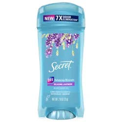 Secret Fresh Clear Gel and Deodorant for Women - Relaxing Refreshing Lavender - 2.6 oz