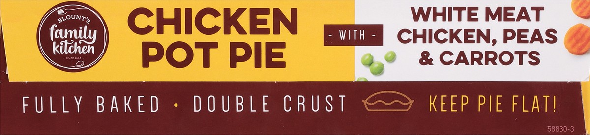slide 8 of 13, Blount's Family Kitchen Fully Baked Chicken Pot Pie 30 oz, 30 oz