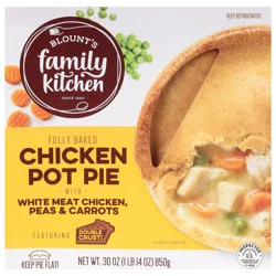 Blount's Family Kitchen Fully Baked Chicken Pot Pie 30 oz