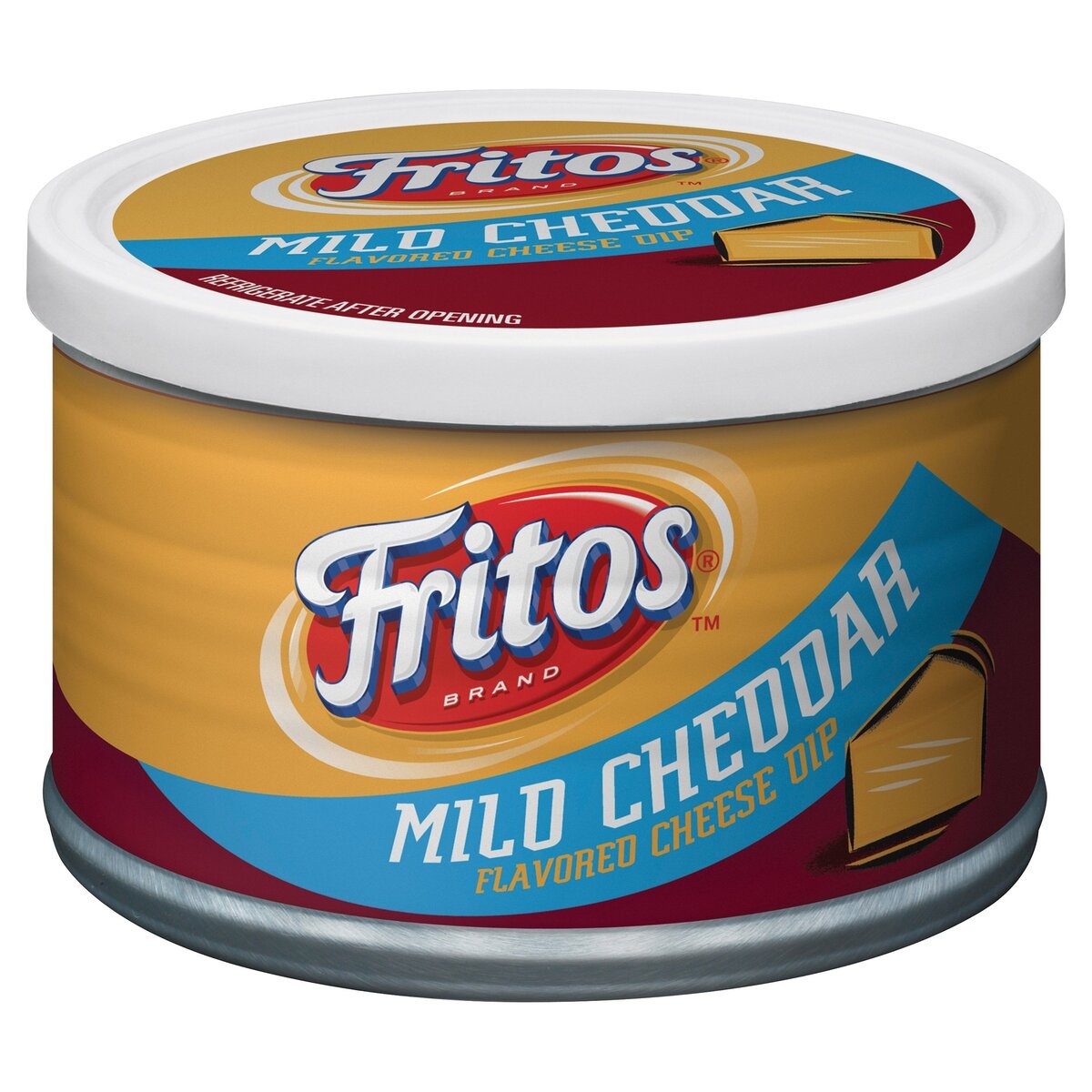 slide 1 of 1, Fritos Mild Cheddar Dip, 9 oz