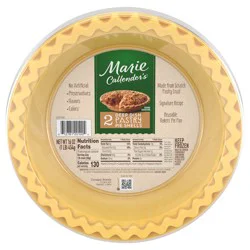 Marie Callender's Deep Dish Pastry Pie Shells, Frozen Pie Crust, 16 oz., 2 Count