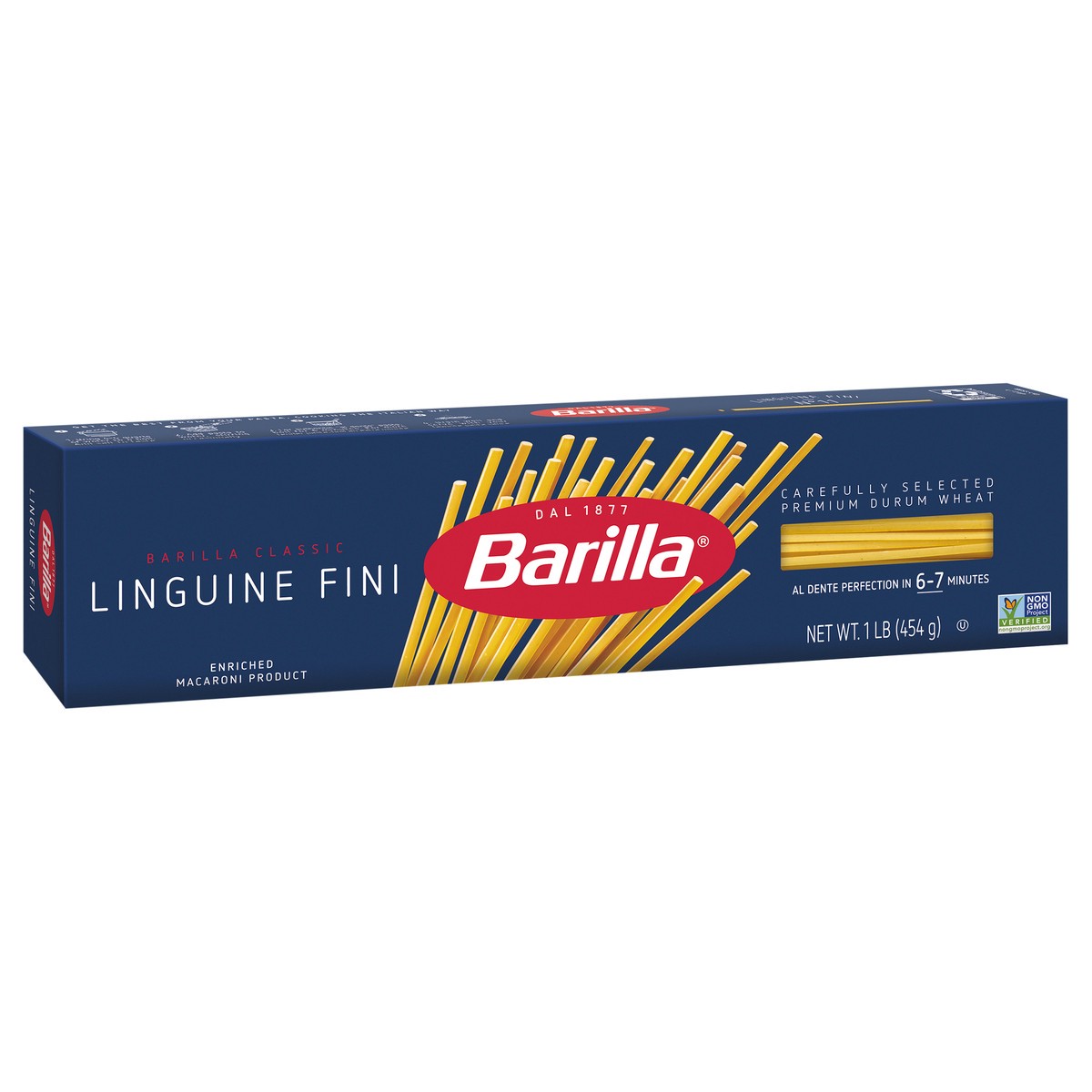 slide 4 of 9, Barilla Linguine Fini Pasta, 1 lb