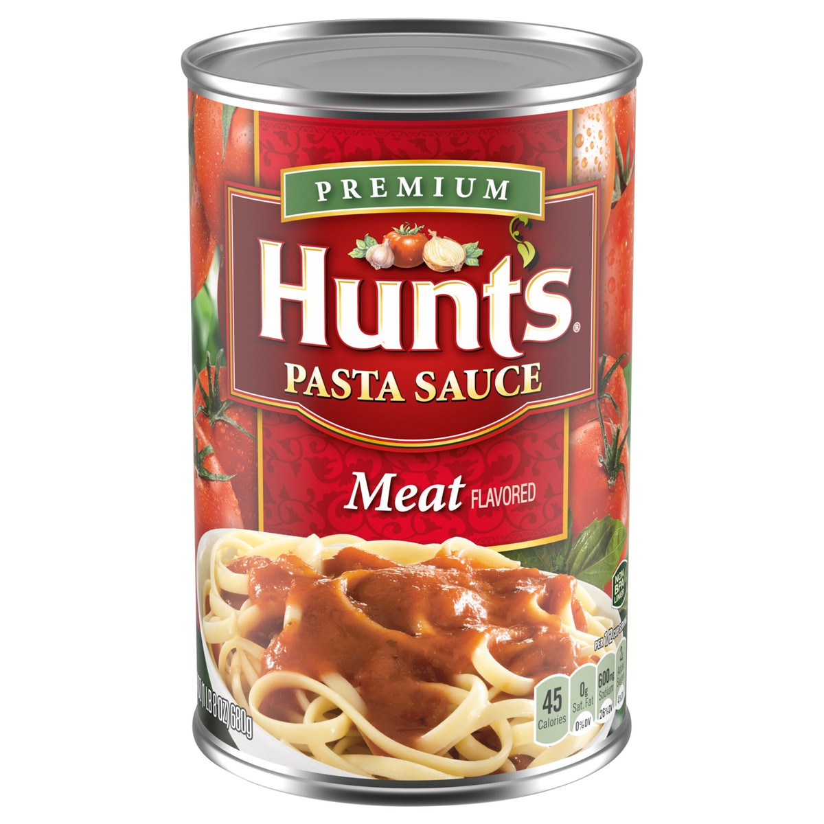 slide 1 of 10, Hunts Spaghetti Sauce Meat, 24 oz