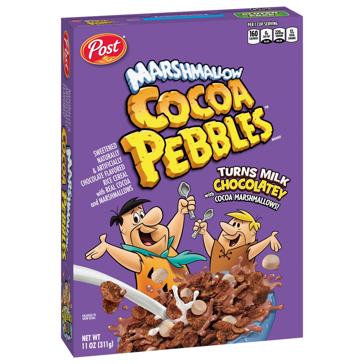 slide 9 of 9, Cocoa Pebbles Marshmallow Rice Cereals 11 oz, 11 oz