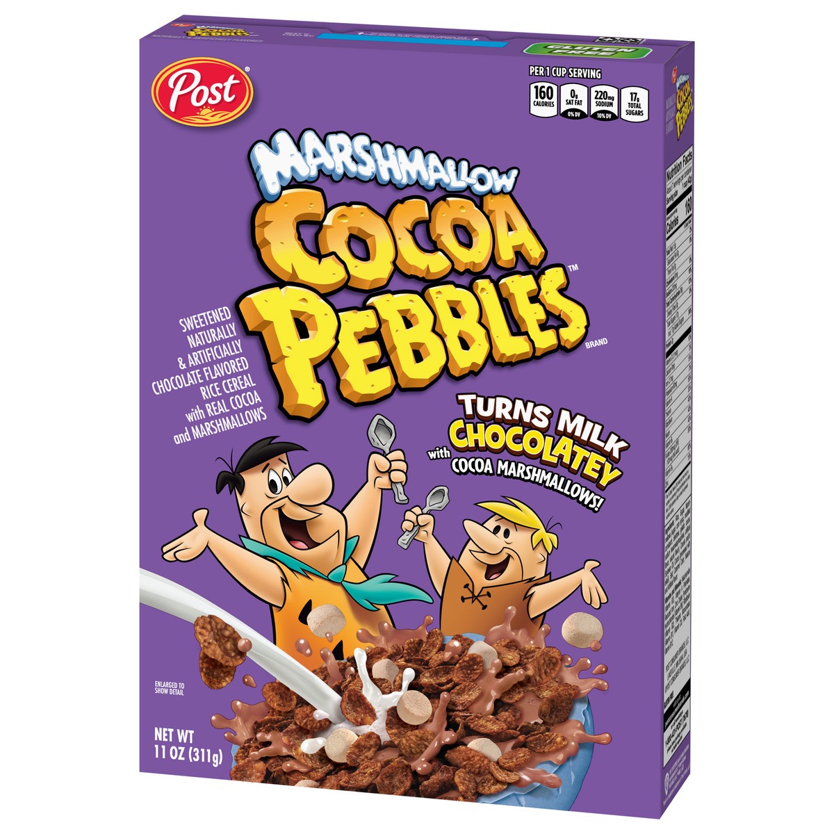 slide 7 of 9, Cocoa Pebbles Marshmallow Rice Cereals 11 oz, 11 oz