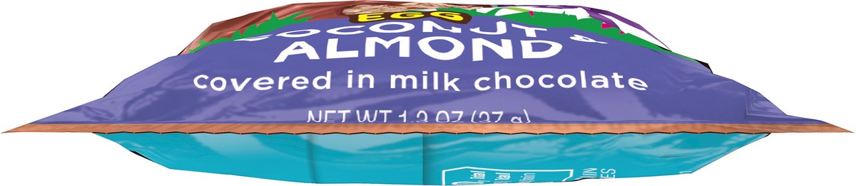 slide 6 of 12, RUSSELL STOVER Easter Coconut & Almond Milk Chocolate Easter Egg, 1.3 oz., 1.3 oz