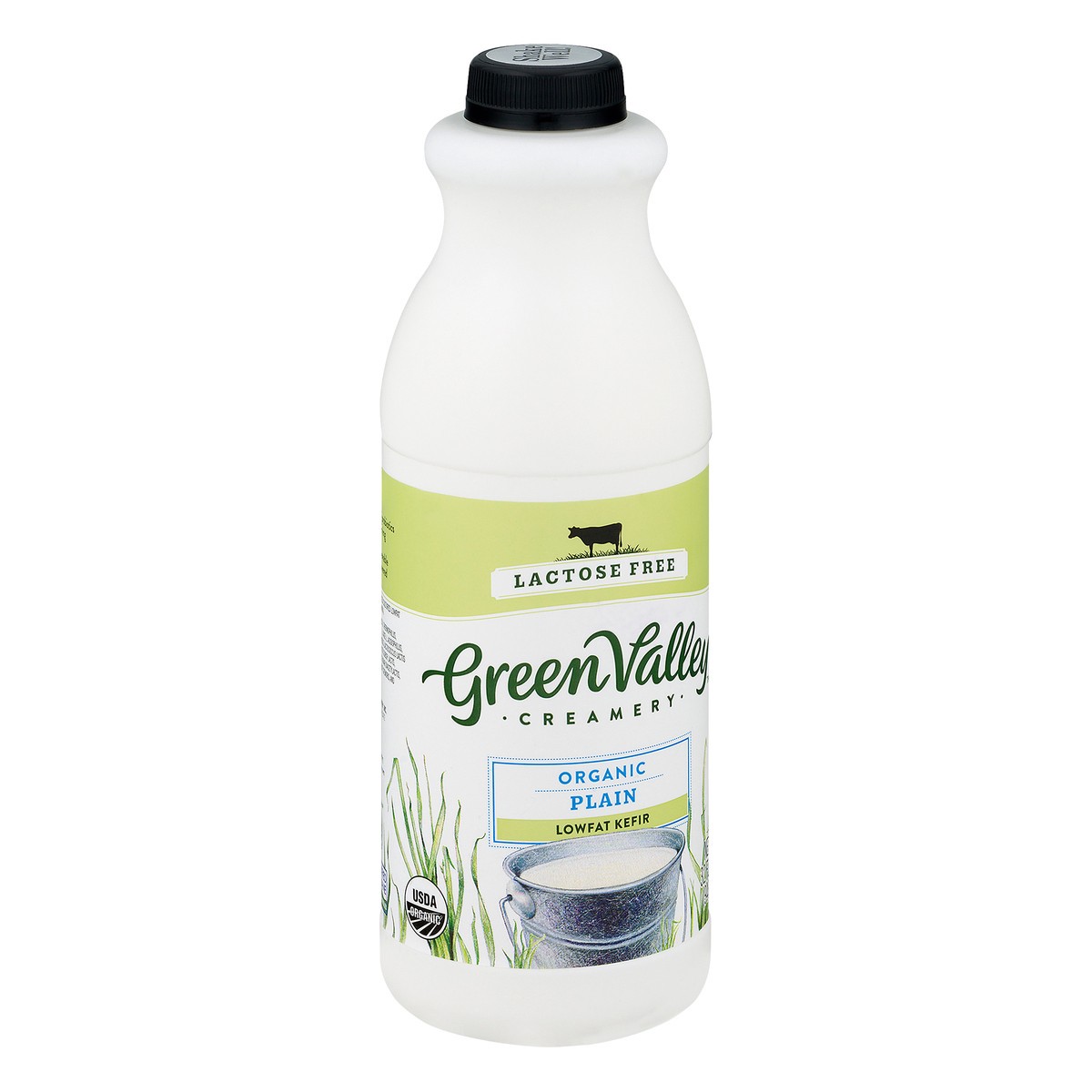 slide 8 of 10, Green Valley Organics Lactose Free Lowfat Organic Plain Kefir 32 fl oz, 32 fl oz