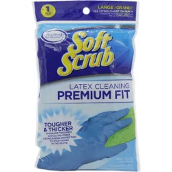 Smart Sense Large Latex Cleaning Gloves