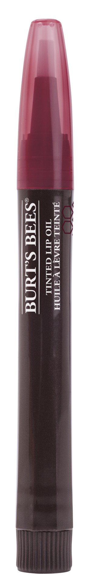 slide 5 of 5, Burt's Bees 100 % Natural Moisturizing Tinted Lip Oil, Misted Plum - 1 Pen, 0.04 fl oz