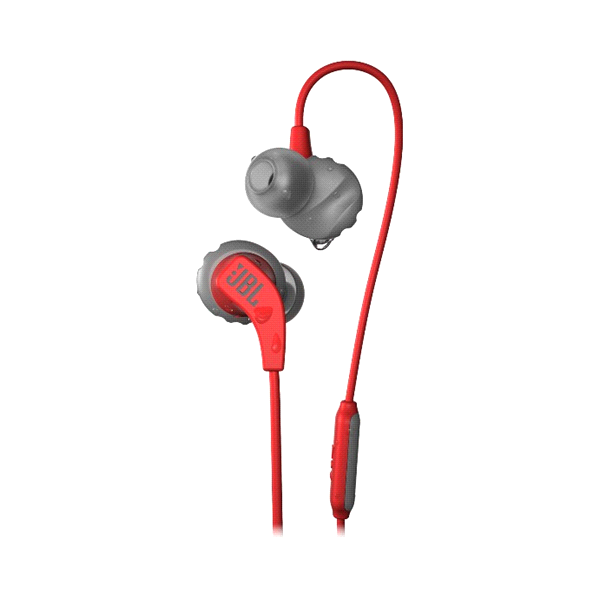 slide 1 of 1, JBL Sport Wired Earbud Red, 1 ct