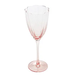Sewing Down South 11.2 Ounce Scalloped Wine Glass