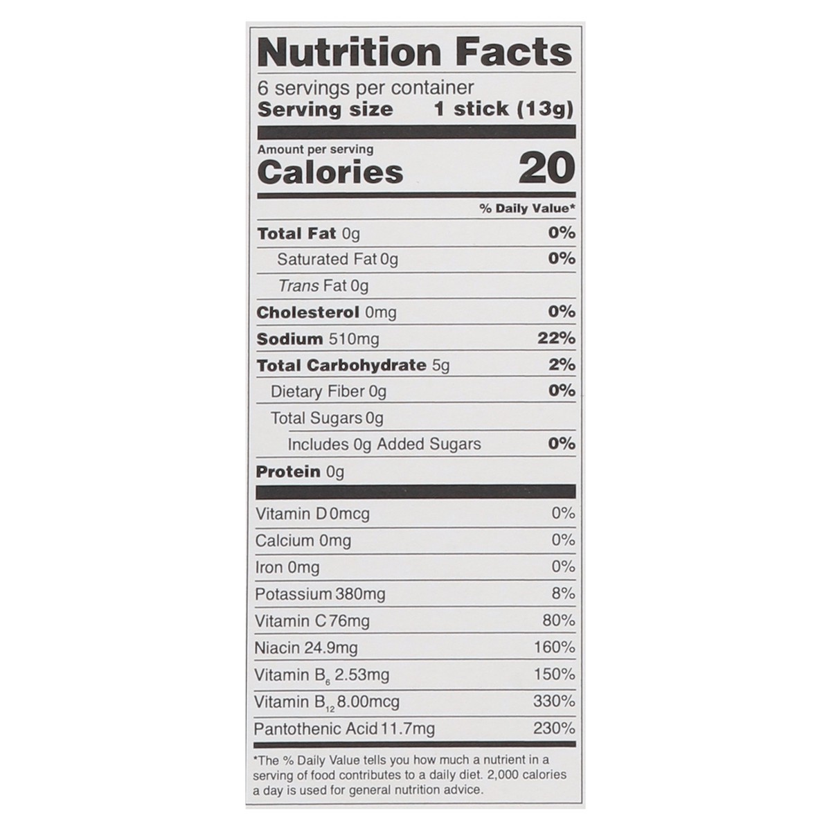 slide 8 of 14, Liquid I.V. Hydration Multiplier Sugar-Free - Green Grape - Hydration Powder Packets | Electrolyte Powder Drink Mix | Convenient Single-Serving Sticks | Non-GMO | 6 Sticks, 6 ct