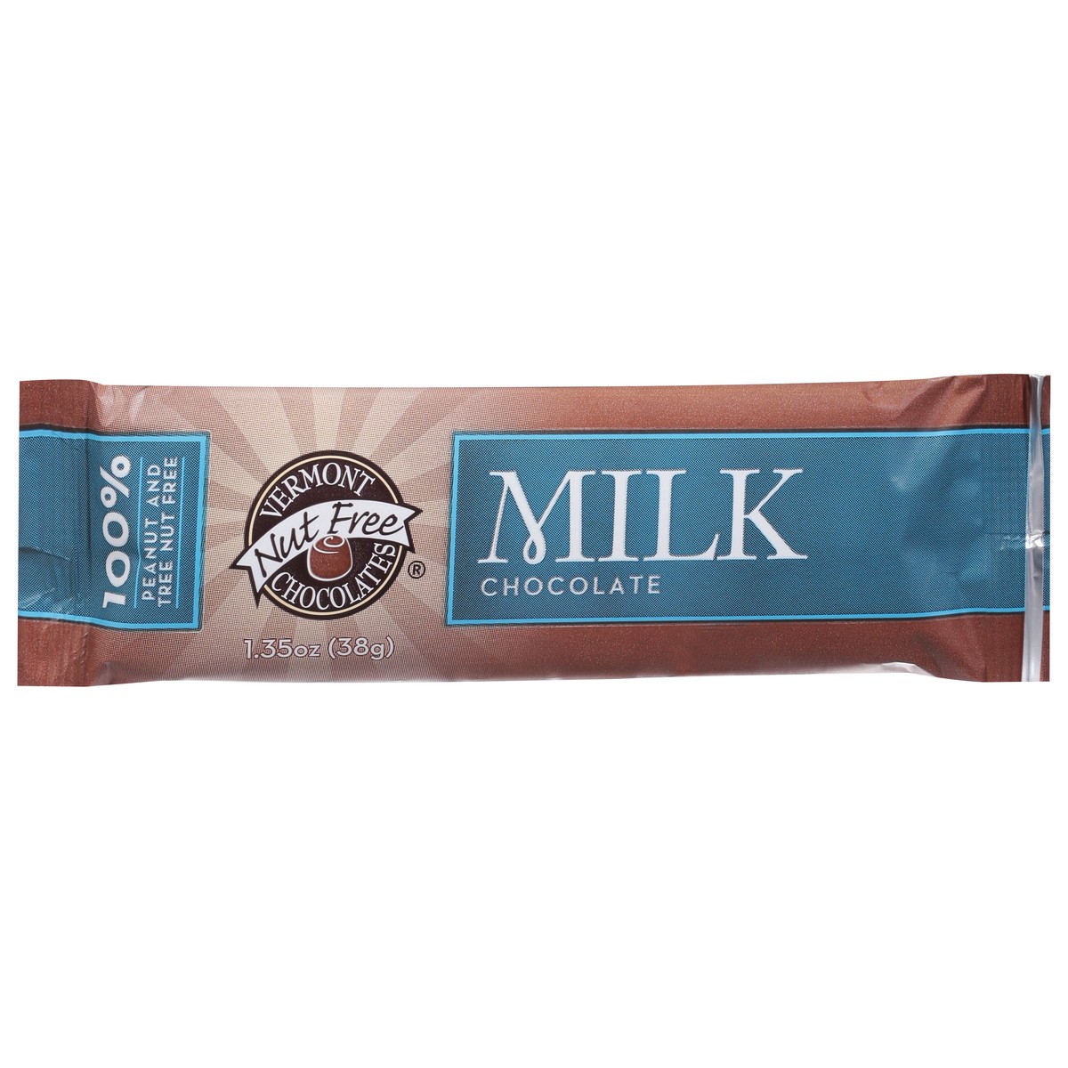 slide 11 of 13, Vermont Nut Free Chocolates Milk Chocolate Bar, 1.35 oz