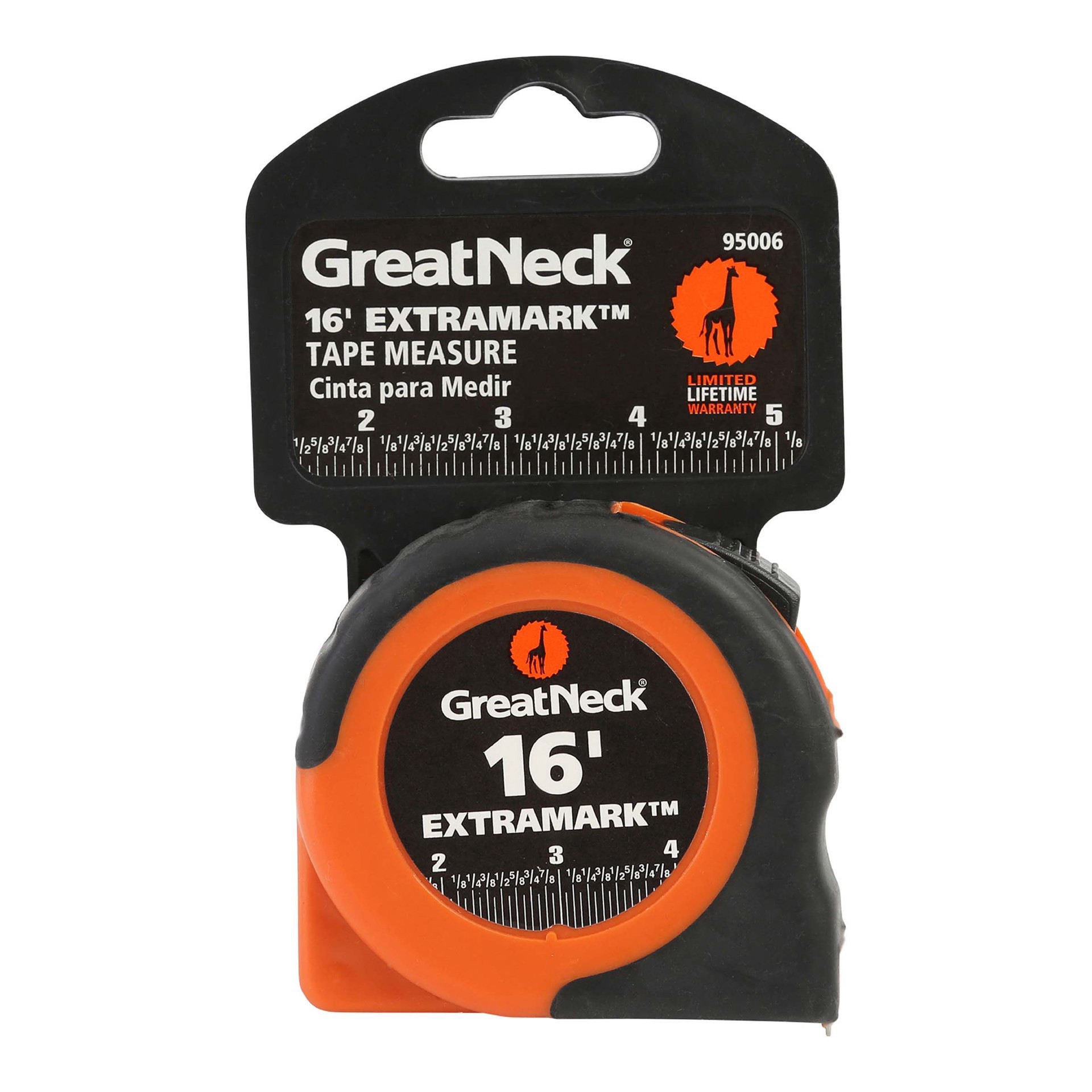 slide 1 of 1, Great Neck Tape Measure 3/4 Inch x 16 Feet, 1 ct