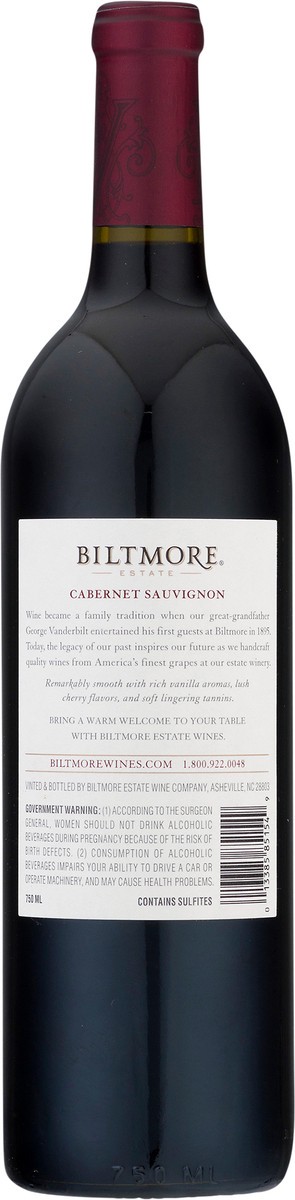 slide 2 of 11, Biltmore American Cabernet Sauvignon, 750 ml