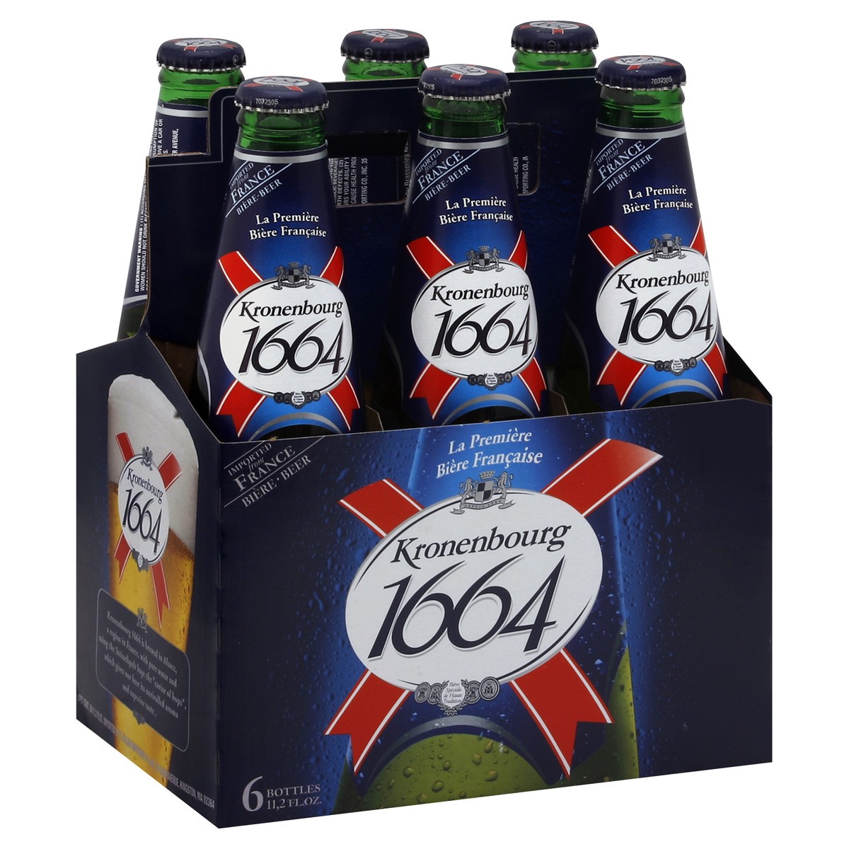 slide 2 of 4, Kronenbourg 1664 Beer 6 ea, 6 ct; 12 oz