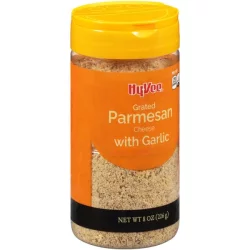 Hy-Vee Grated Parmesan Cheese With Garlic