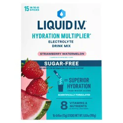 Liquid I.V. Sugar-Free Strawberry Watermelon 15 ct