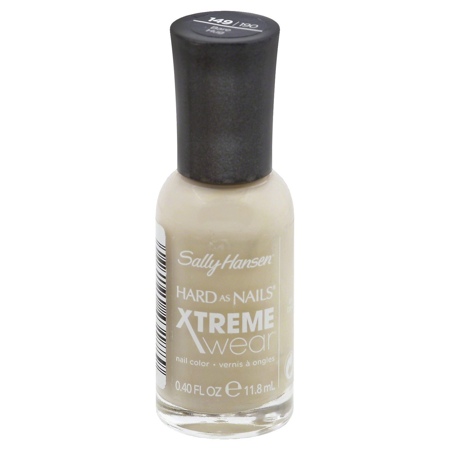 slide 1 of 2, Sally Hansen Hard As Nails Xtreme Wear - 190 Bare Hug, 1.3 oz