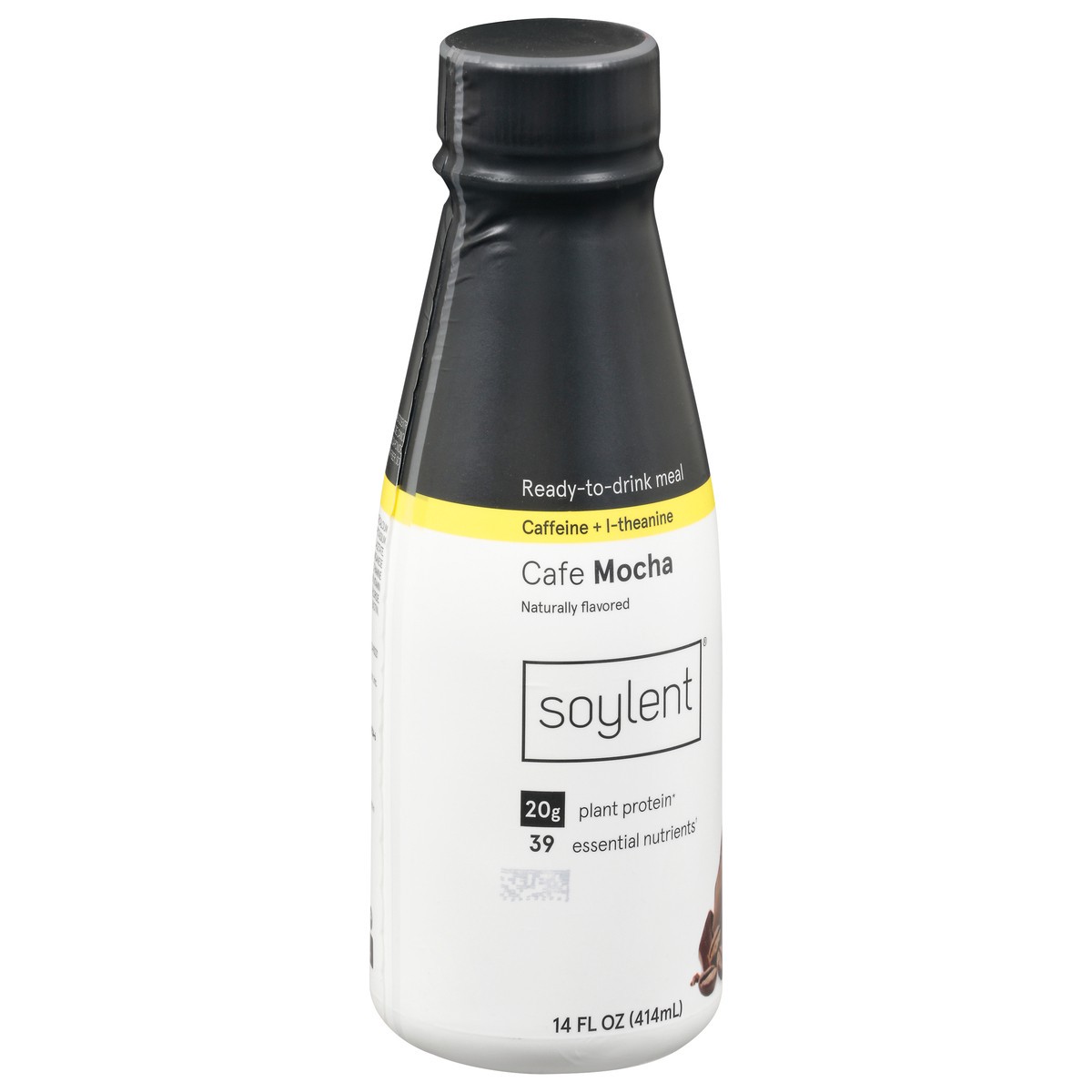 slide 3 of 9, Soylent Vegan Protein Meal Replacement Shake, Cafe Mocha - 14 oz, 14 fl oz