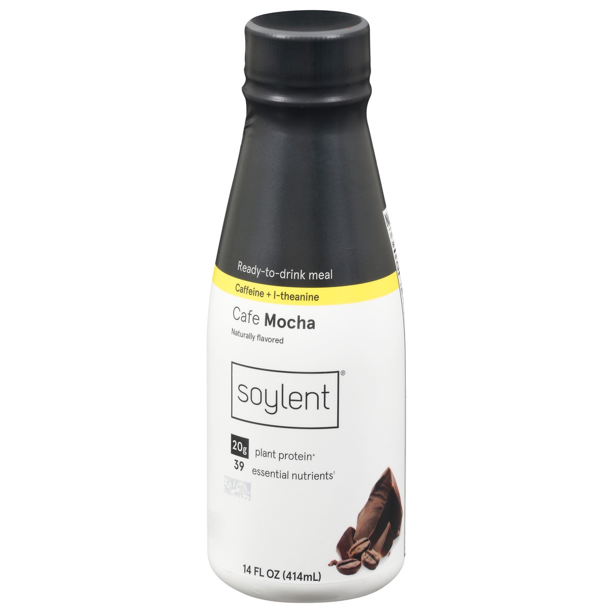 slide 8 of 9, Soylent Vegan Protein Meal Replacement Shake, Cafe Mocha - 14 oz, 14 fl oz