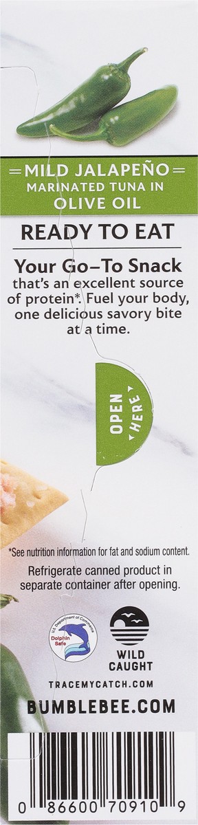 slide 4 of 9, Bumble Bee Prime Mild Jalapeno Gourmet Tuna & Crackers 1 ea, 3.5 oz