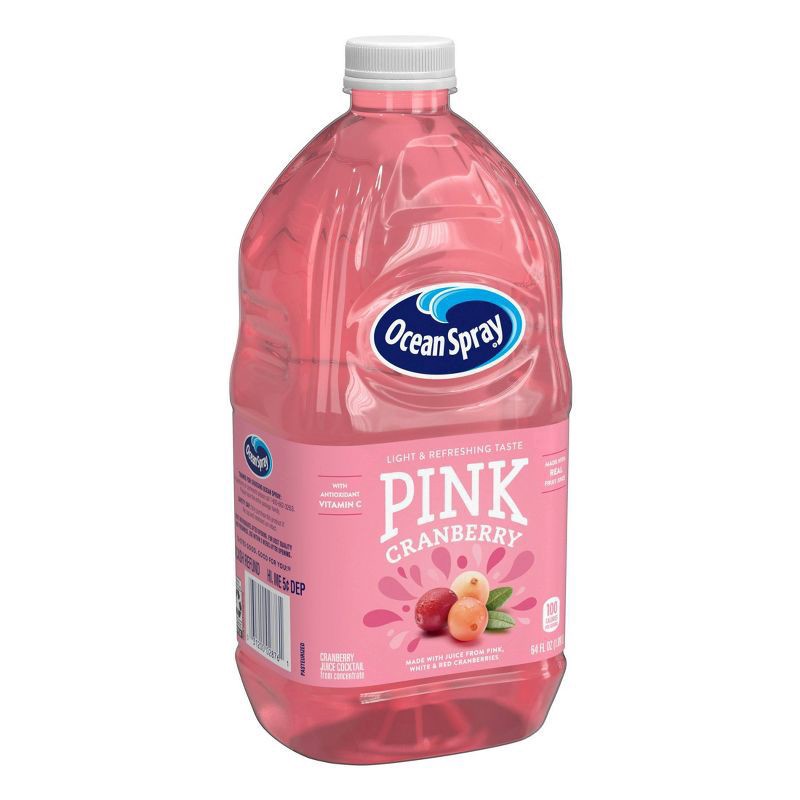 slide 2 of 4, Ocean Spray Pink Cranberry Juice - 64 fl oz Bottle, 64 fl oz