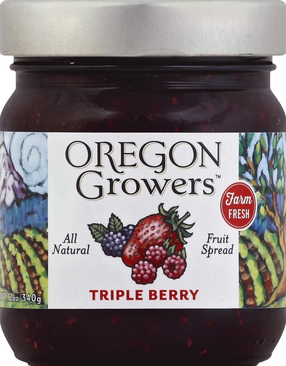 slide 2 of 2, Oregon Growers Fruit Spread 12 oz, 12 oz