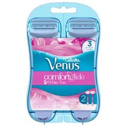 Venus ComfortGlide White Tea Women's Disposable Razor - 2ct