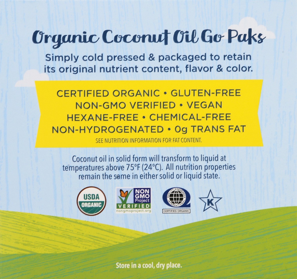 slide 4 of 13, Carrington Farms Organic Oil Coconut Virgin Unrefined Go Paks 8 Count, 4 oz