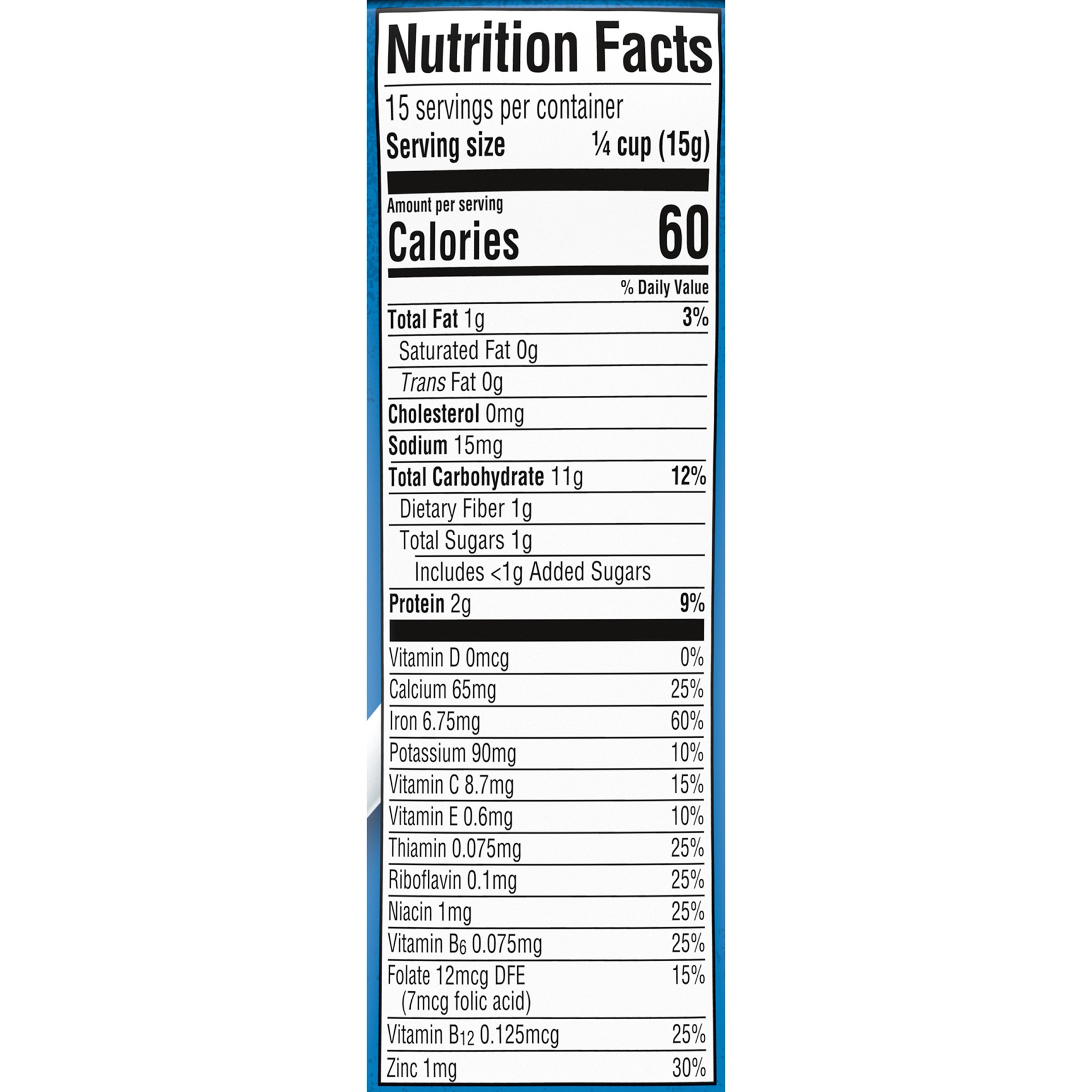 slide 5 of 5, Gerber Cereal for Baby Power Blend 3rd Foods Probiotic Oatmeal Baby Cereal, Lentil Carrot Apple, 8 oz Canister, 8 oz