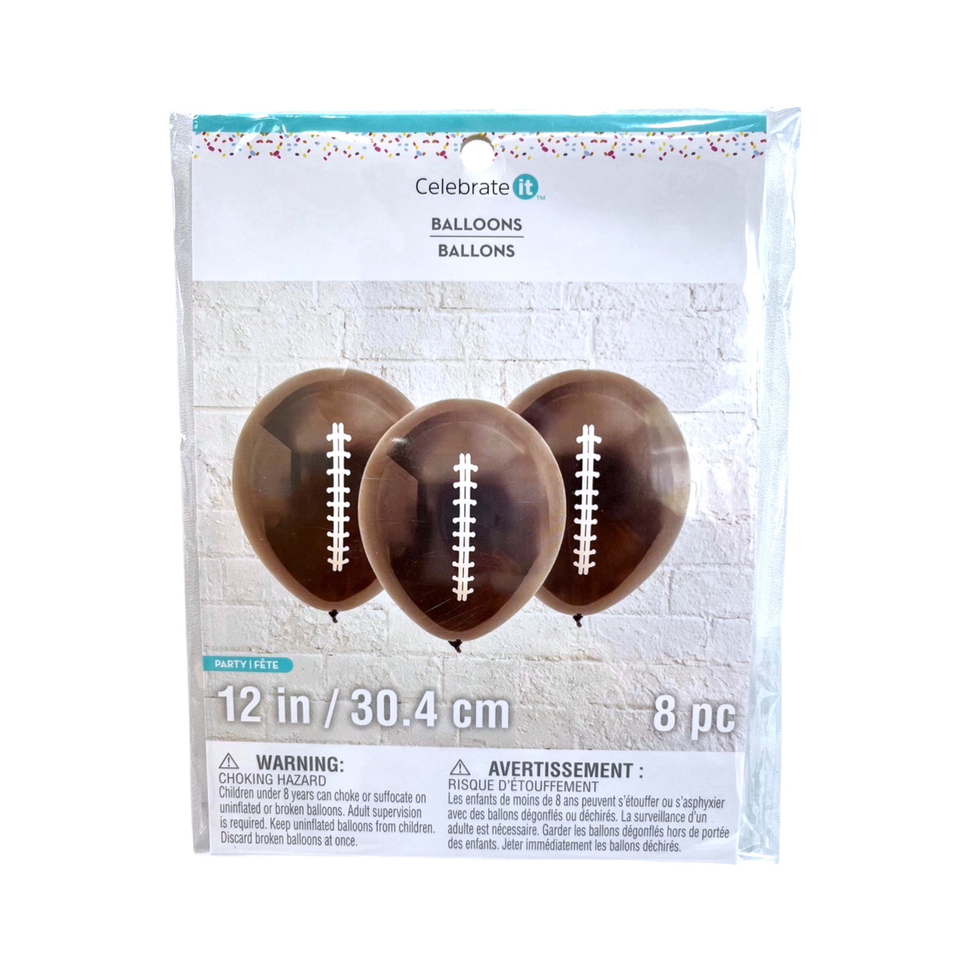 slide 3 of 3, 12" Sports Latex Balloons, 8ct. By Celebrate It, 8 ct