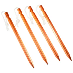 Lake & Trail Lightweight Aluminum Tent Stakes 4 Pack