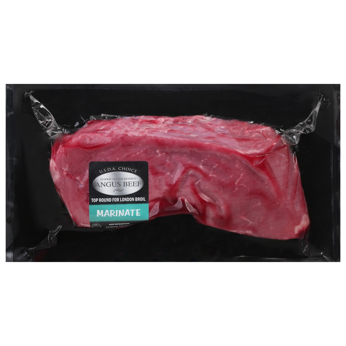 slide 4 of 12, Harris Teeter Reserve Angus Beef Angus Beef Round London Broil, per lb