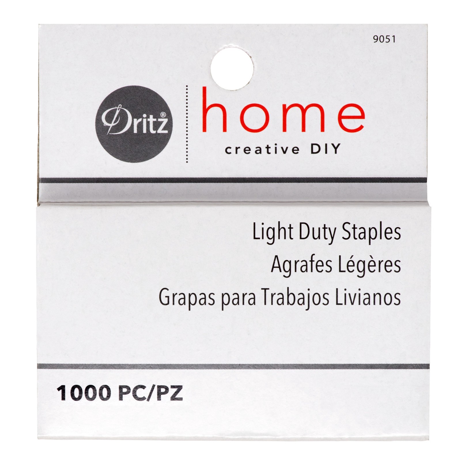 slide 3 of 3, Dritz Home Light Duty Staples, 5/16 in