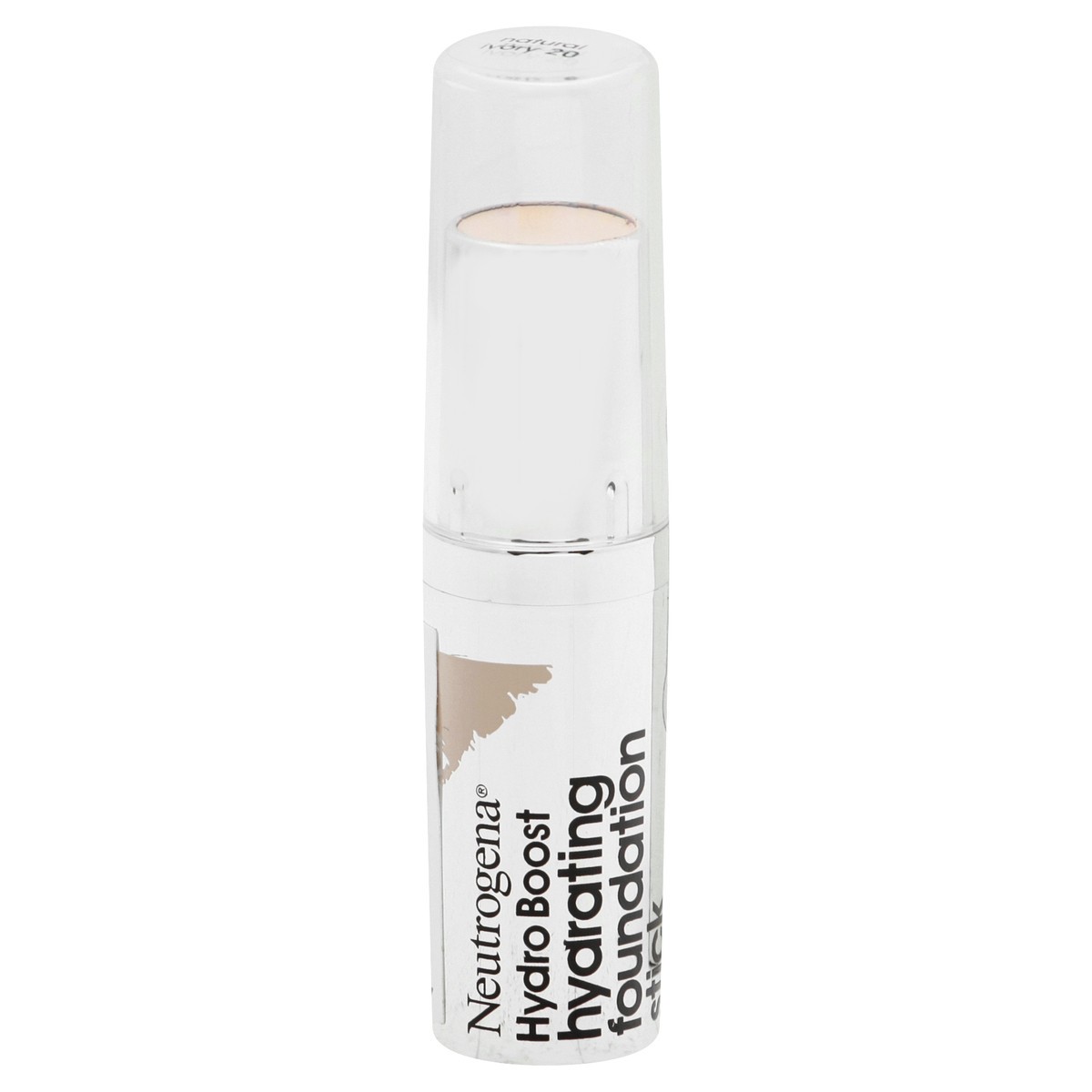 slide 9 of 11, Neutrogena Hydro Boost Hydrating Foundation Stick with Hyaluronic Acid, Oil-Free & Non-Comedogenic Moisturizing Makeup for Smooth Coverage & Radiant-Looking Skin, Natural Ivory, 0.29 oz, 0.29 oz