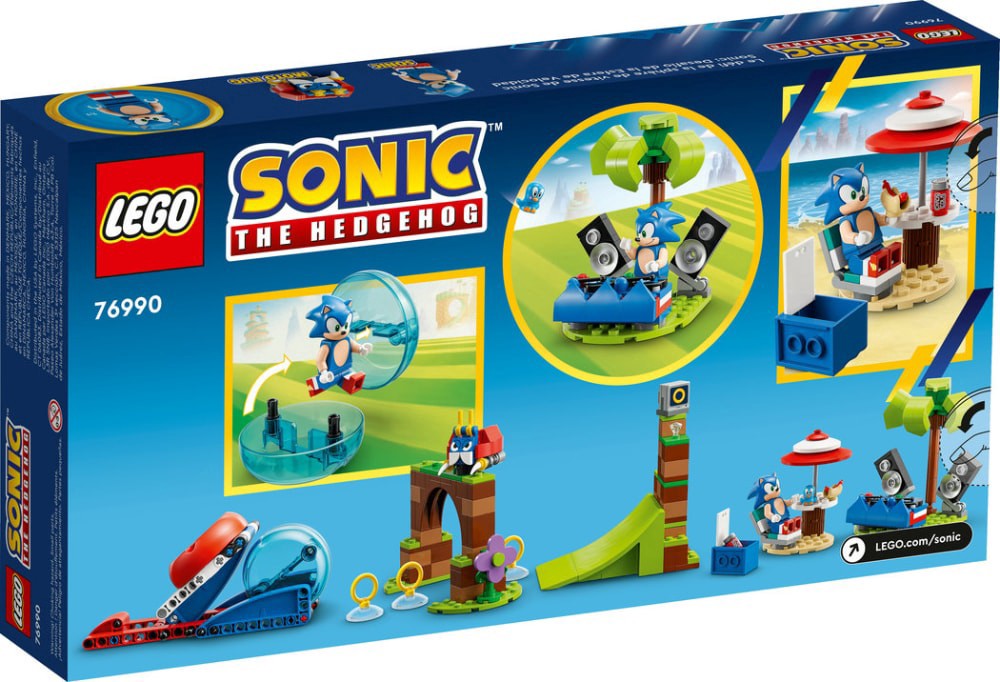 slide 6 of 6, Lego 76990 Sonic The Hedgehog Sonic's Speed Challenge Building Set, 292 ct