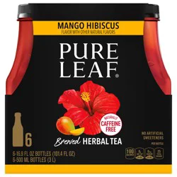 Pure Leaf Brewed Mango Hibiscus Herbal TeaBottles