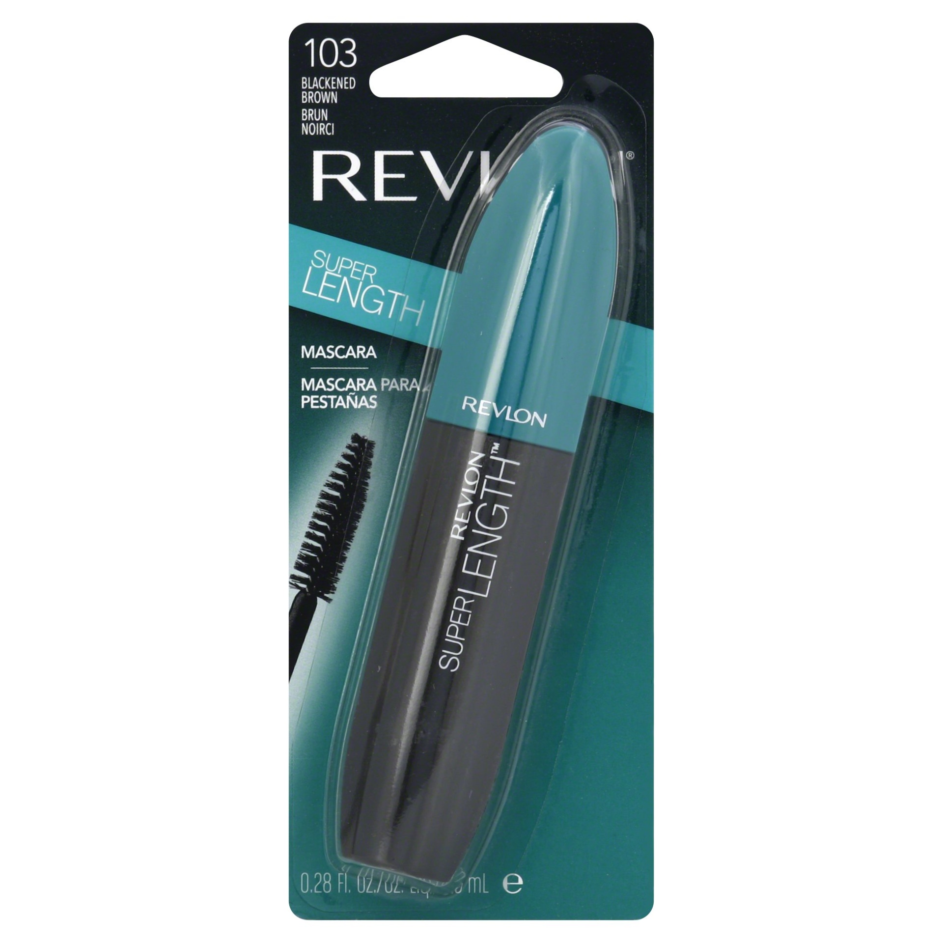 slide 1 of 5, Revlon Super Length 103 Blackened Brown Mascara, 1 ct