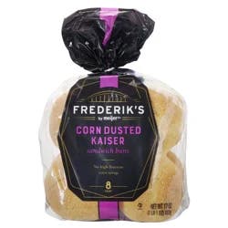 Frederik's By Meijer Corn Kaiser Sandwich Buns /